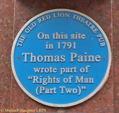 Blue Plaque.  by Michael Slaughter. Published on 